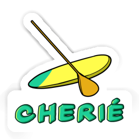 Stand Up Paddle Sticker Cherie Image