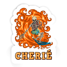 Sticker Surfer Cherie Image