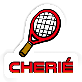 Sticker Cherié Tennis Racket Image