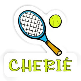 Tennis Racket Sticker Cherié Image