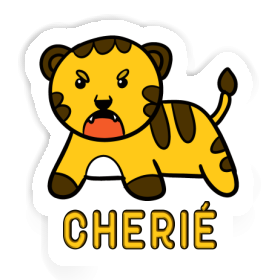 Baby-Tiger Sticker Cherié Image