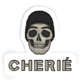 Sticker Skull Cherié Image