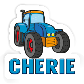 Tractor Sticker Cherié Image