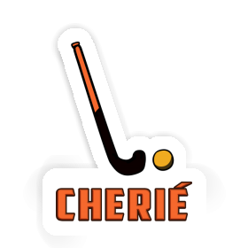 Sticker Cherié Floorball Stick Image