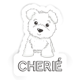 Cherié Autocollant Westie Image