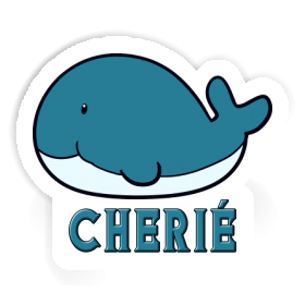 Sticker Whale Fish Cherie Image