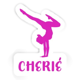 Sticker Cherie Yoga Woman Image