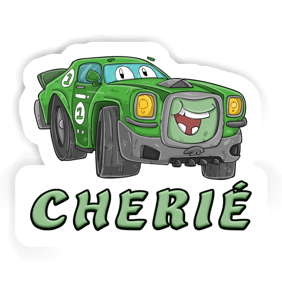 Sticker Cherié Race car Gift package Image