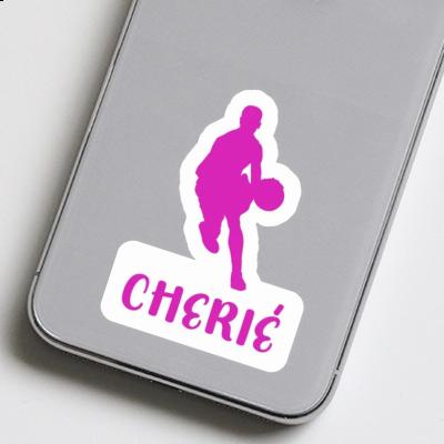 Cherié Sticker Basketball Player Laptop Image