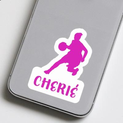 Cherié Sticker Basketball Player Laptop Image