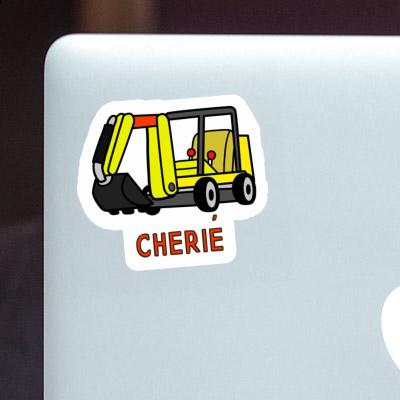 Cherié Sticker Mini-Excavator Laptop Image