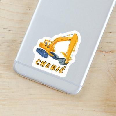 Excavator Sticker Cherié Image