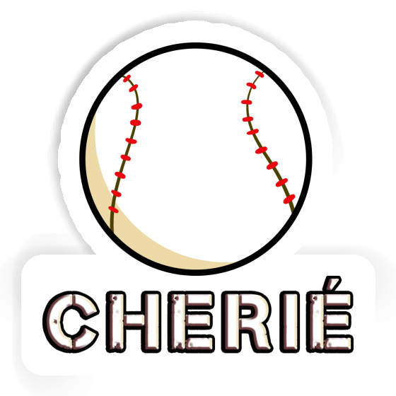 Sticker Cherié Baseball Notebook Image