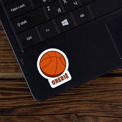 Aufkleber Basketball Cherié Notebook Image