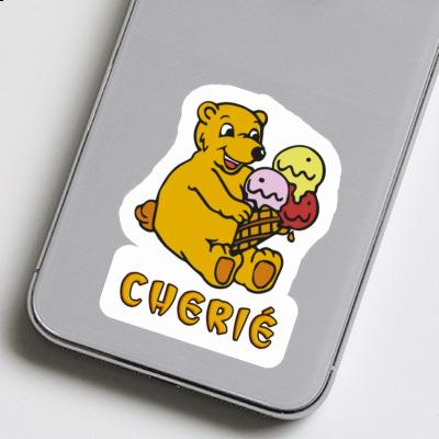 Sticker Ice Cream Cherie Laptop Image