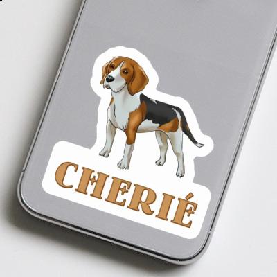 Sticker Cherié Beagle Laptop Image