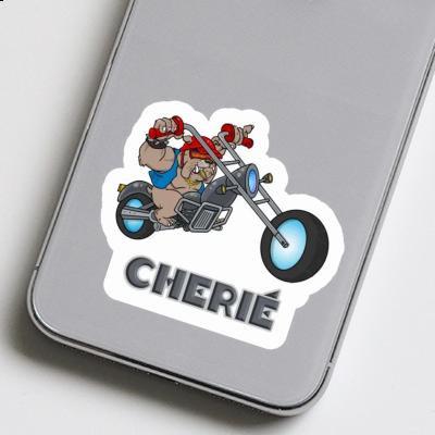 Sticker Cherie Biker Image