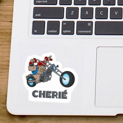 Sticker Cherie Biker Image