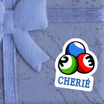 Billiard Ball Sticker Cherié Image