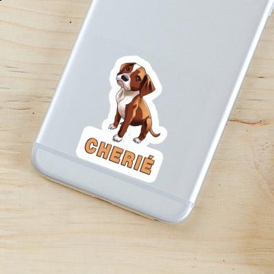 Sticker Cherie Boxer Laptop Image