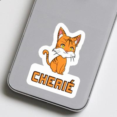 Autocollant Cherié Chat Image