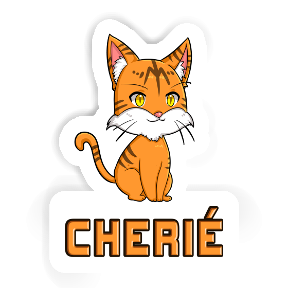 Sticker Cherié Kitten Laptop Image