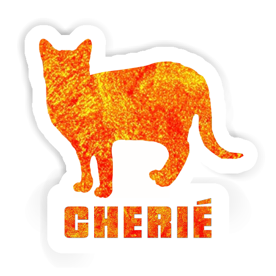 Cat Sticker Cherié Notebook Image