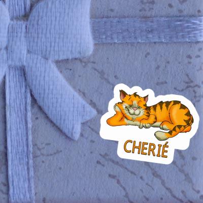 Cat Sticker Cherié Image