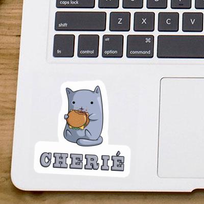 Cherié Sticker Cat Laptop Image