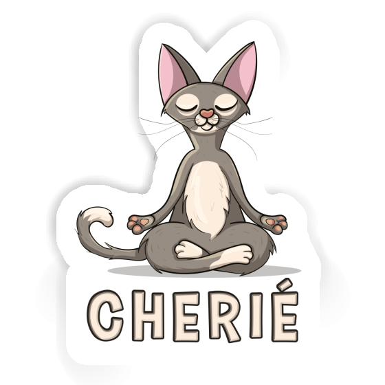 Cherié Sticker Katze Laptop Image