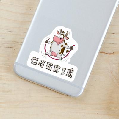 Fitness Cow Sticker Cherié Image