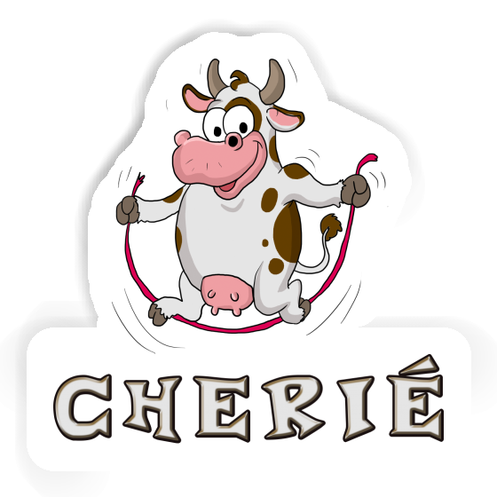 Autocollant Vache Cherié Laptop Image