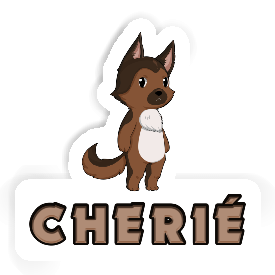 Cherié Sticker German Sheperd Notebook Image