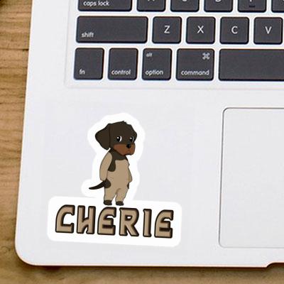 Sticker Cherié German Wirehaired Notebook Image