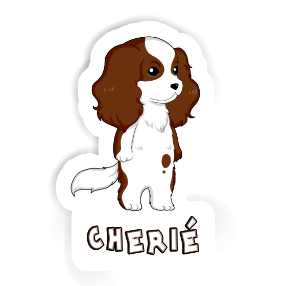 Sticker Cherié Cavalier King Charles Spaniel Laptop Image