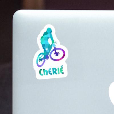 Cherié Sticker Downhiller Laptop Image