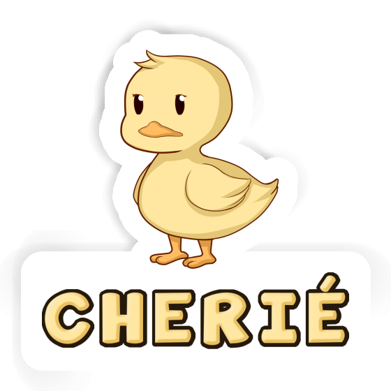 Cherié Sticker Duck Laptop Image