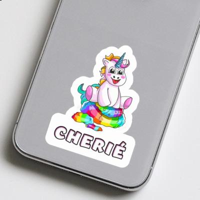 Baby Unicorn Sticker Cherie Notebook Image