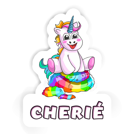 Baby Unicorn Sticker Cherie Image