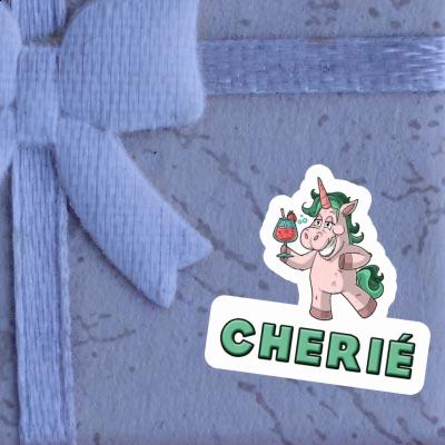 Autocollant Cherié Licorne festive Gift package Image