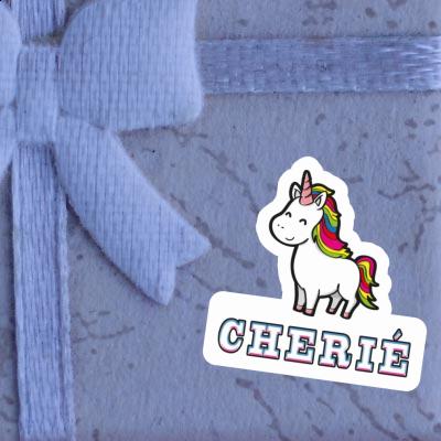 Licorne Autocollant Cherié Laptop Image