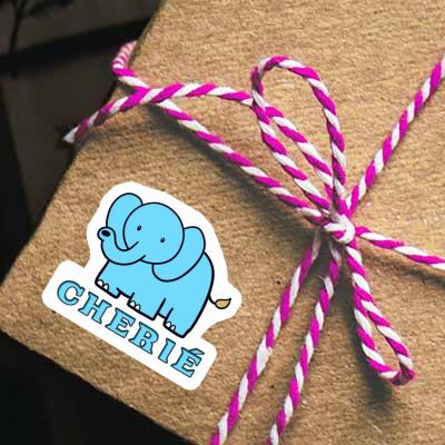 Elephant Sticker Cherié Notebook Image