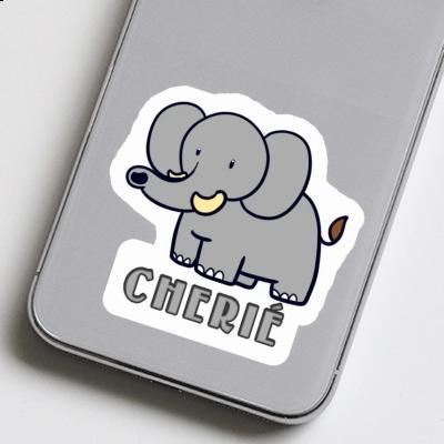 Sticker Cherié Elephant Notebook Image