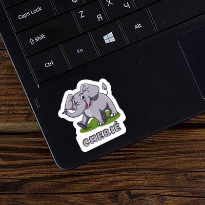 Sticker Elephant Cherié Notebook Image