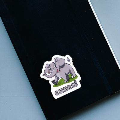 Sticker Elephant Cherié Notebook Image