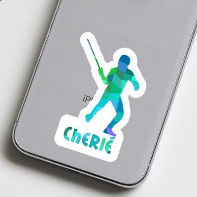 Sticker Fencer Cherie Notebook Image