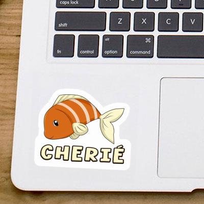 Sticker Cherie Fisch Laptop Image