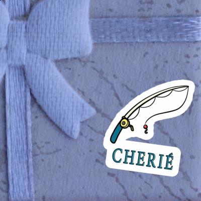 Sticker Cherie Fishing Rod Notebook Image