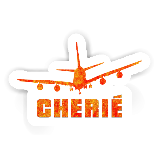 Sticker Airplane Cherie Gift package Image