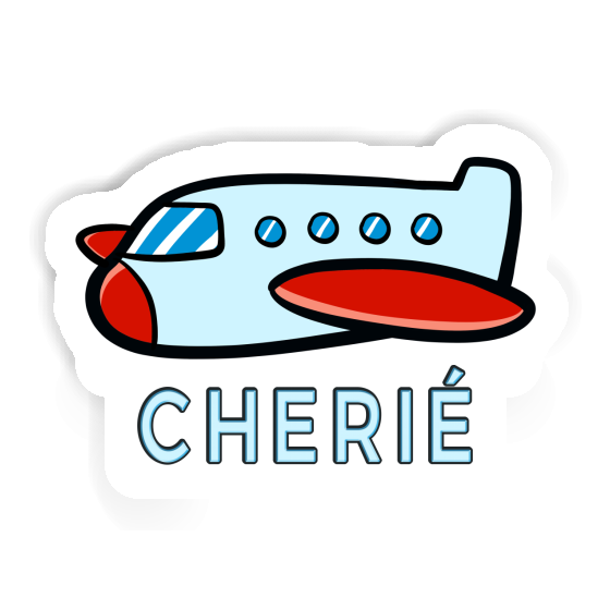 Sticker Cherie Airplane Laptop Image